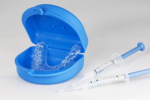 teeth whitening trays and gel